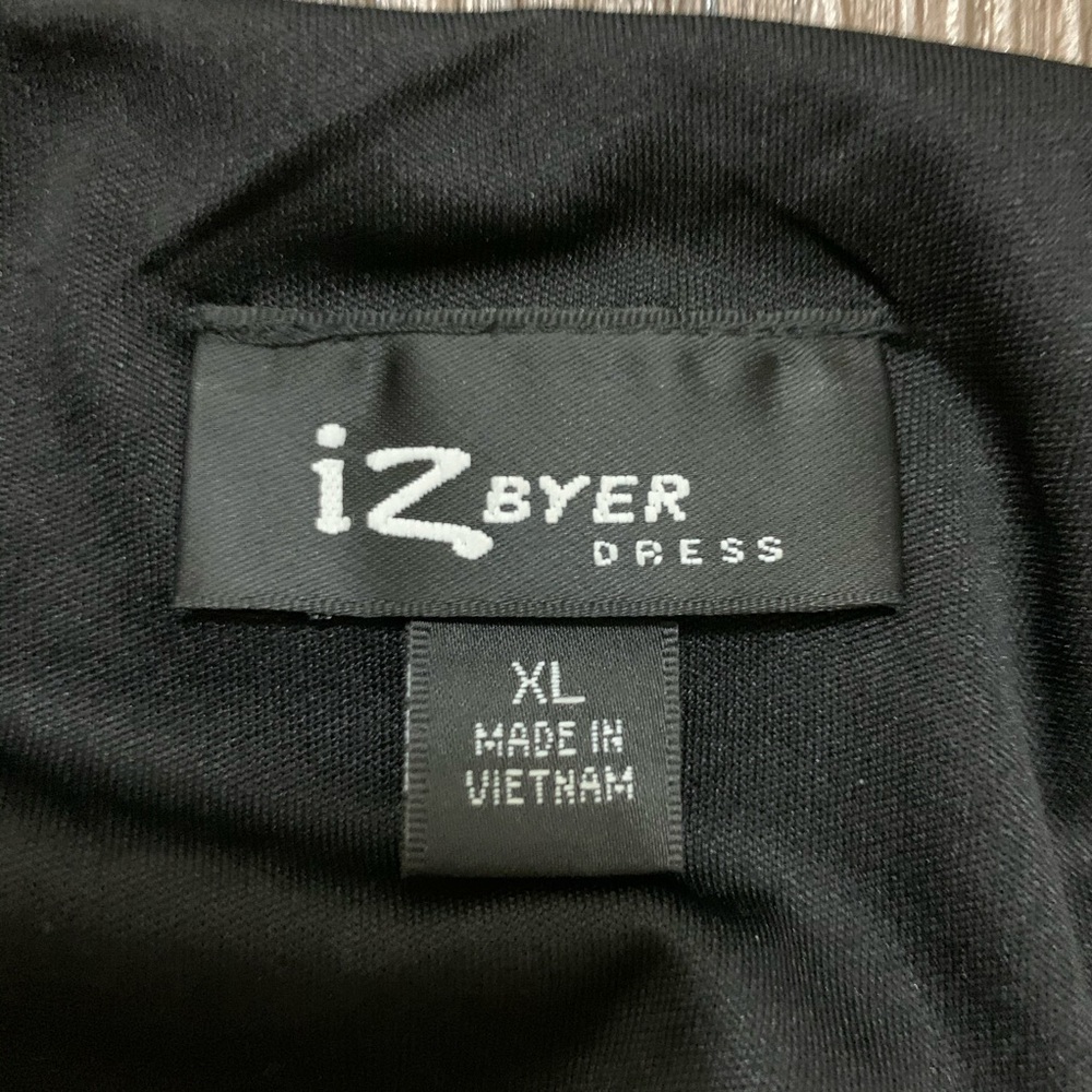 IZ Byer Black Sleeveless Dress XL - Picture 8 of 8